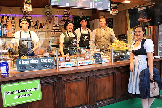 Poffertjes auf dem Oktoberfest (©Foto: Martin Schmitz)